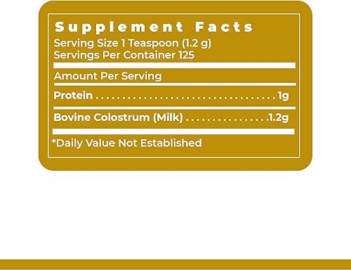 Miniatura 6 de Premier Research Labs Calostro IgG Polvo - Suplemento de calostro, calostro bovino para humanos, calostro de vaca para la salud inmunológica,