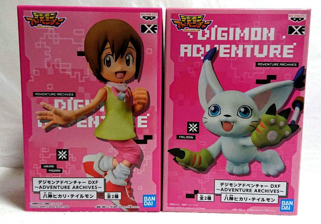 デジモンアドベンチャー　ヒカリ　セット デジモンアドベンチャー DXFフィギュア 八神ヒカリ テイルモン 2体