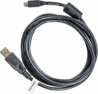 BRENDAZ USB Cable Mini-B 8 Pin for Nikon D3200 D5200 D5000 D5100 D5200 D5500 D7100 D7200 DF and D750 Cameras, Replacement for NIkon UC-E6 UC-E16 and UC-E17 Cable, 6-ft