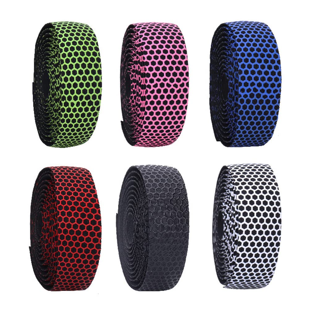 Cinta para Manillar de Bicicleta, 1 par de Manillar Bicicleta Carretera, Cinta con absorción Impacto for Ciclismo