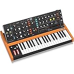Behringer Poly D 4 Voice Polyphonic Analog Synthesizer with 37 Keys, 4 Vco, Classic Ladder Filter, Lfo, Bbd Stereo Chorus, Distortion, 32 Step Sequencer and Arpeggiator