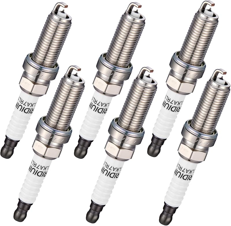 Vela de ignição de irídio BDFHYK 93501 para Acura, Honda, INFINITI, Nissan e Toyota – Kit com 6 unidades