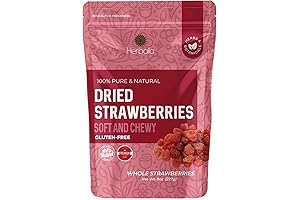 Sweet & Chewy Dehydrated Strawberries: A Treat for Snacking, Baking, and More