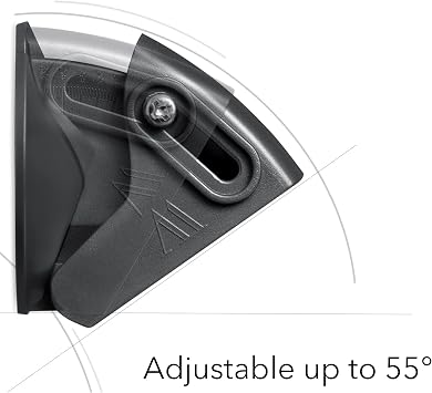 Wasserstein Horizontal Adjustable Angle Mount ONLY Compatible with Google Nest Doorbell (Wired, 3rd & 2nd Gen), 3555 Wedge Bracket NOT Compatible with Nest Doorbell (Battery) Made for Google