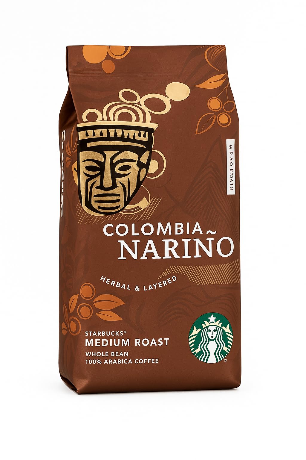 Starbucks Colombia Nariño Whole Bean Coffee 250g By COUGAR