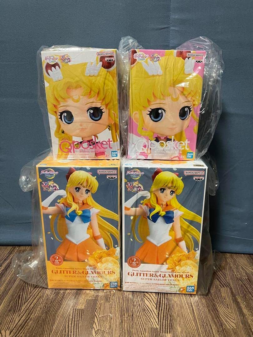セーラームーン　グリッターアンドグラマラス　Qposketフィギュア まとめ売り セーラームーン グリッターアンドグラマラス Qposketフィギュア まとめ