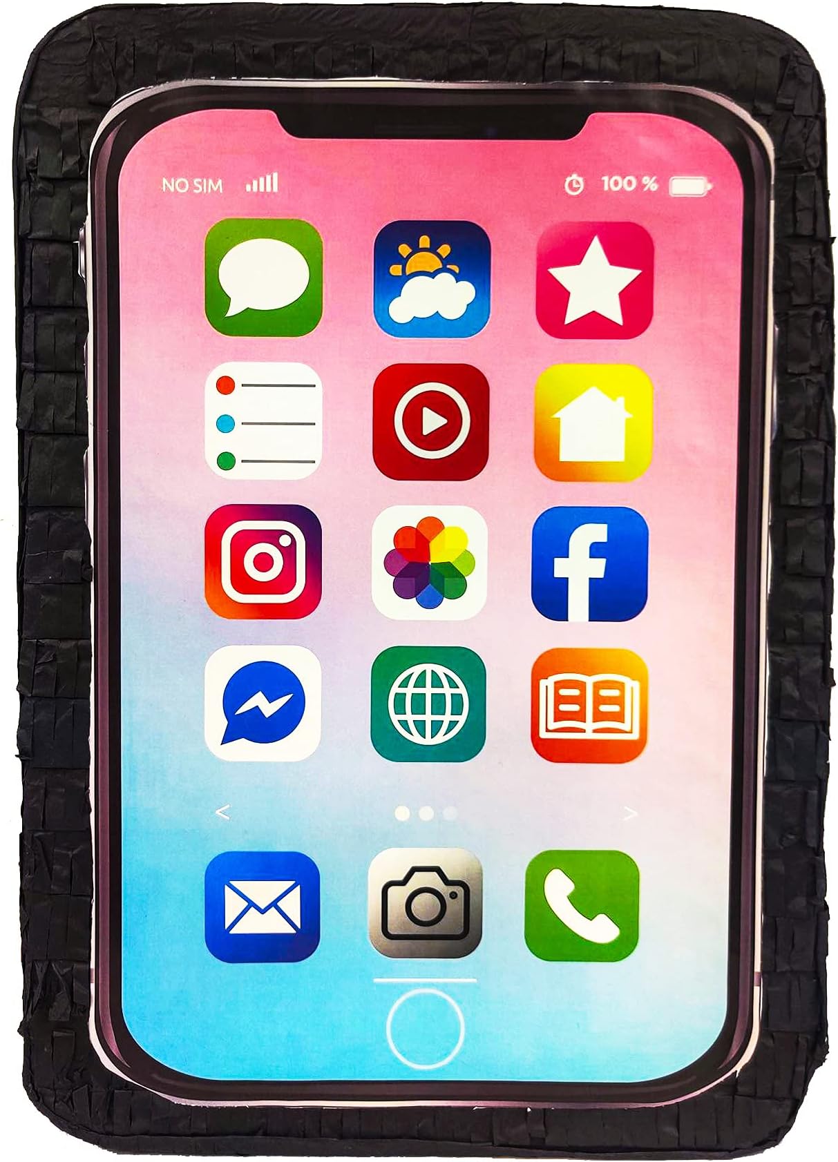 Aztec ImportsPinatas, Black Cell Phone Pinata