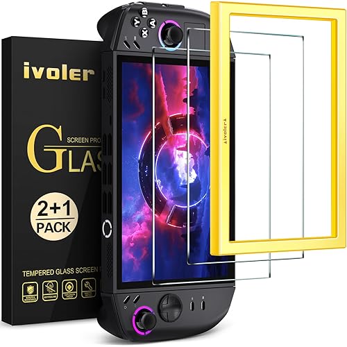 ivoler 2 Pack Screen Protector for Lenovo Legion Go Gen 2 8.8'' Handheld 2025 with Alignment Frame, Tempered Glass, 8.8 inch Full Coverage, Transparent Ultra HD, Anti-Scratch, Anti-Fingerprint