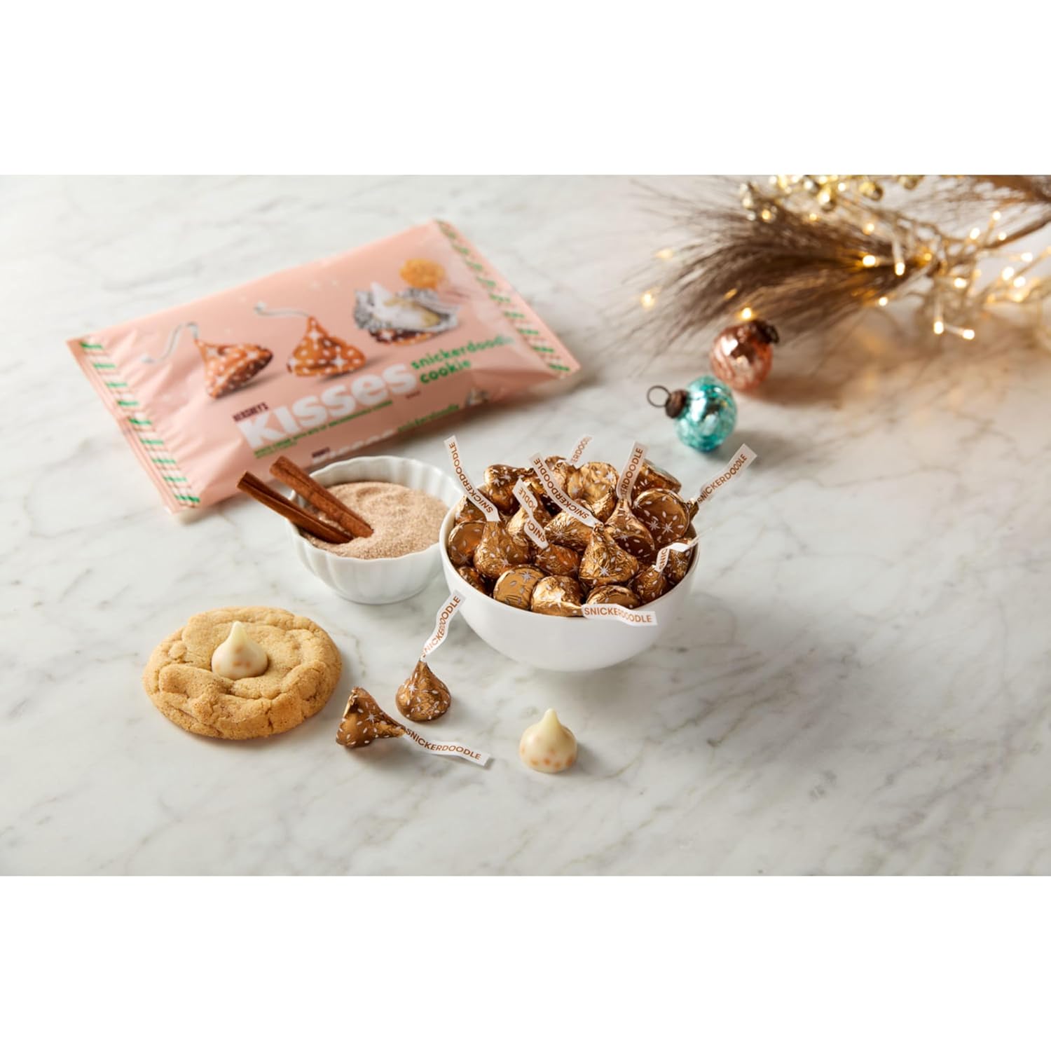 CHR HSY Snickerdoodle Cookie KISSES LDB, 9 oz. (Pack of 2)