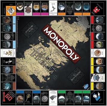 Winning Moves Game of Thrones Monopoly Board Game