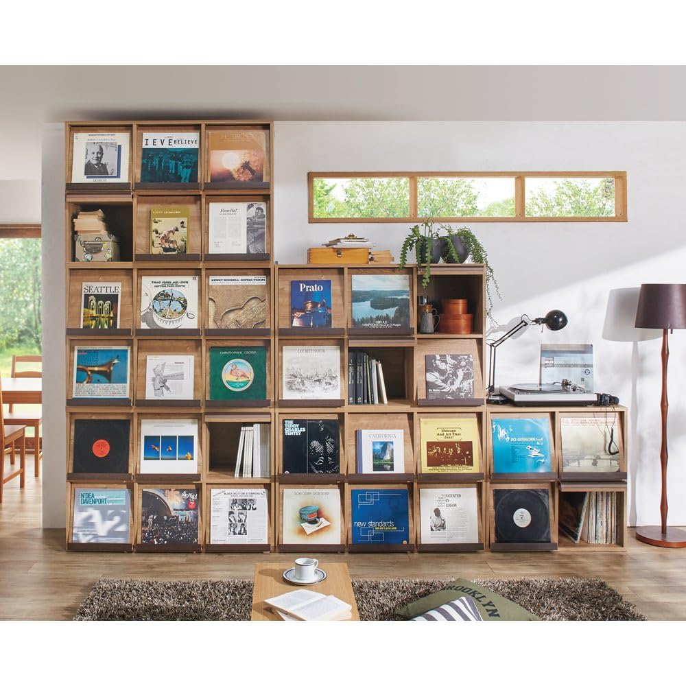 Amazon｜ディノス 本棚 ラック シェルフ 積み重ねOKマガレコ