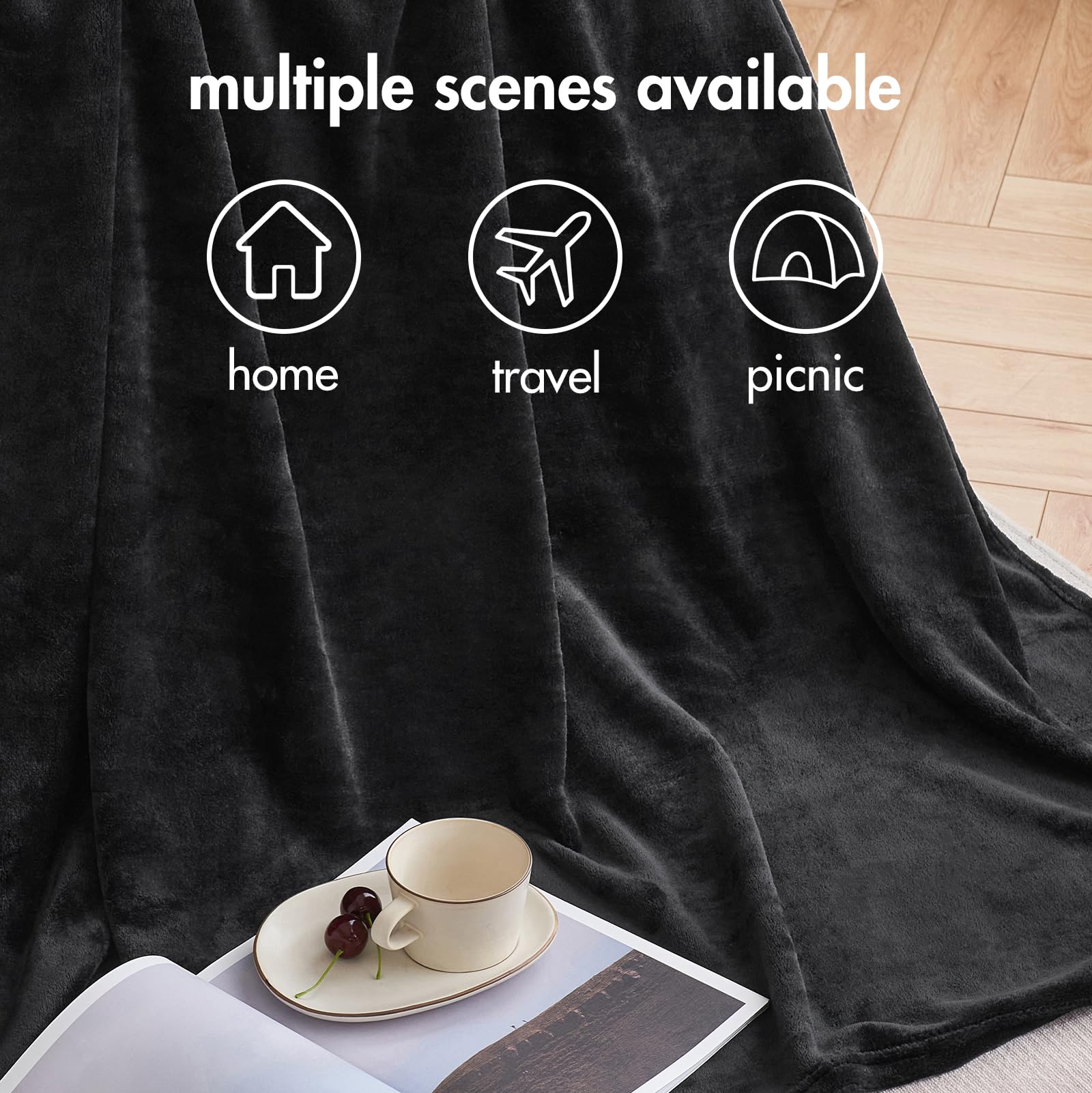 Couverture En Fausse Fourrure Pour Canapé Douce Épaisse Couverture