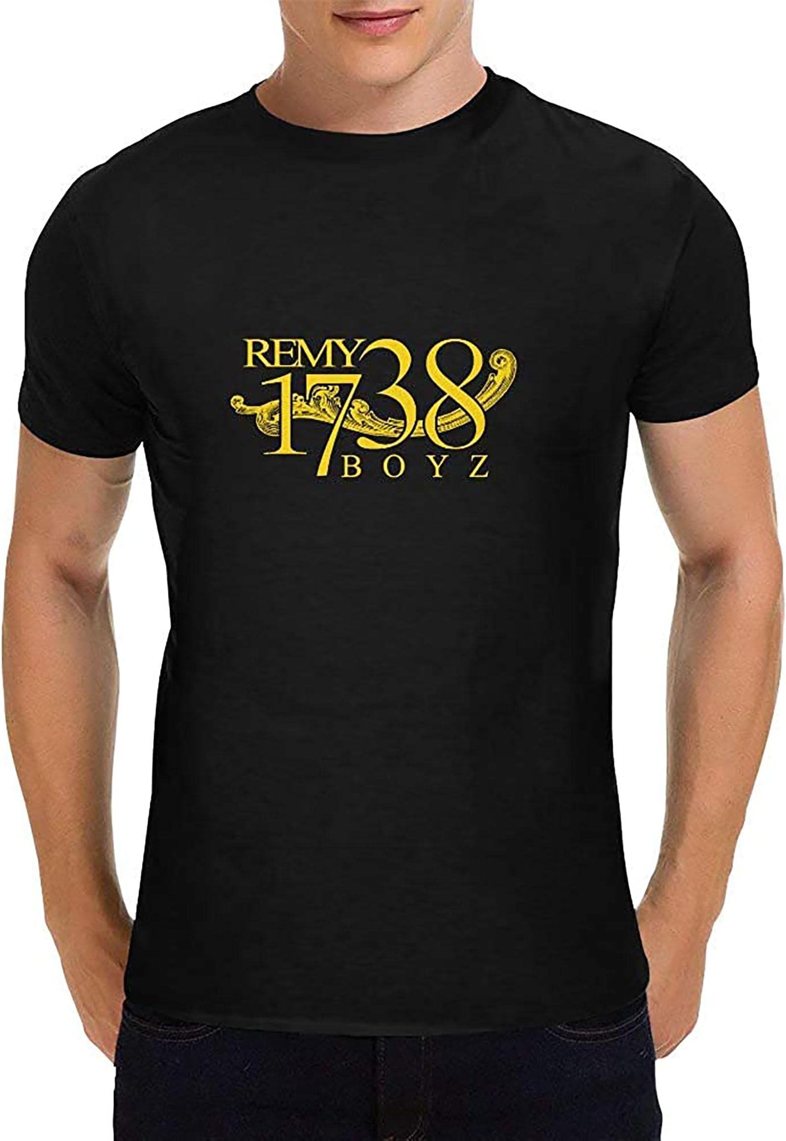 mcjw1738 Remy Boyz Fetty Wap American Rapper Black T-Shirt Size