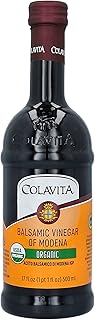 Colavita Organic Balsamic Vinegar of Modena, 17 Fl.Oz (Pack of 6)