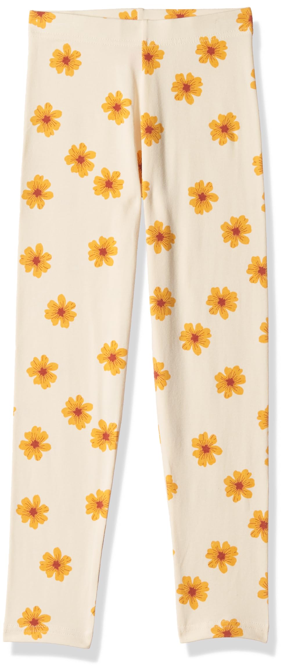 Girl's Skinny Fit Mid Rise Printed Full-Length Leggings