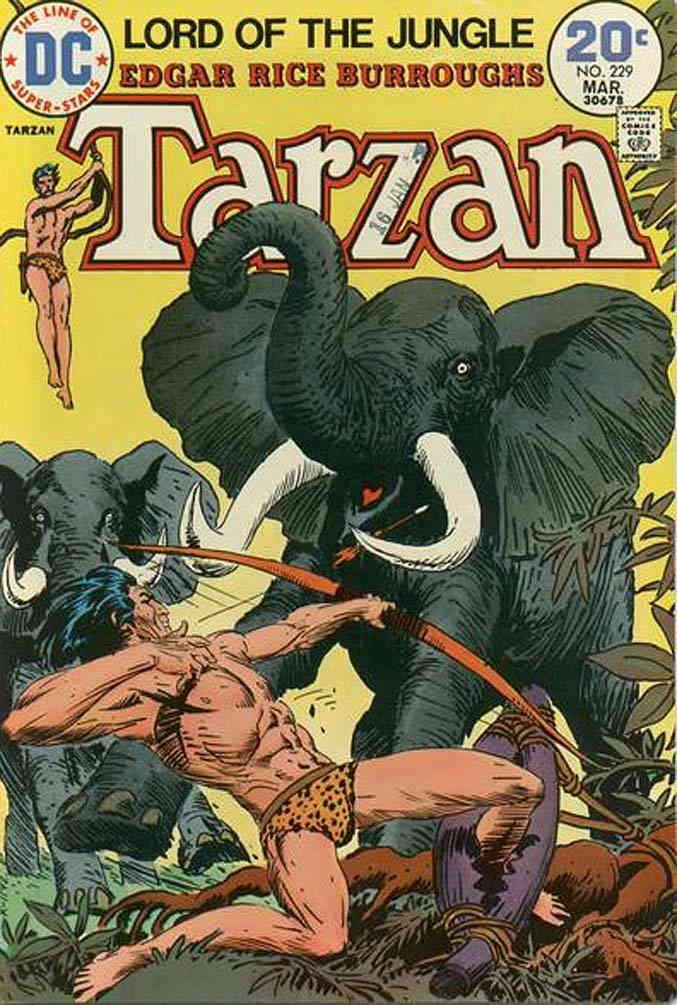 Amazon.com: Tarzan (DC) #229 FN ; DC comic book | Joe Kubert