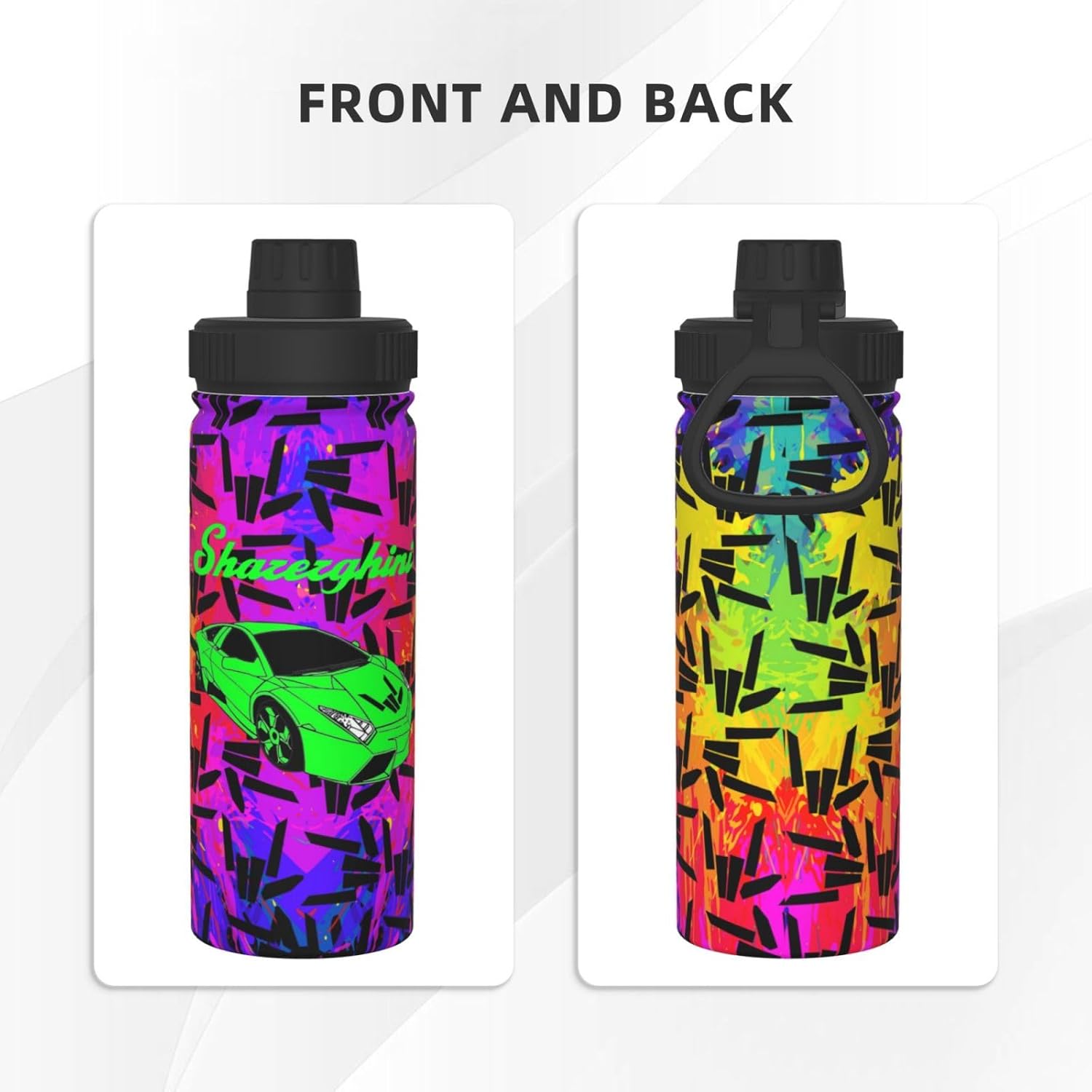 Insulated Cups With Handle, Sports Water Kettle, Water Bottle Insulated 18oz