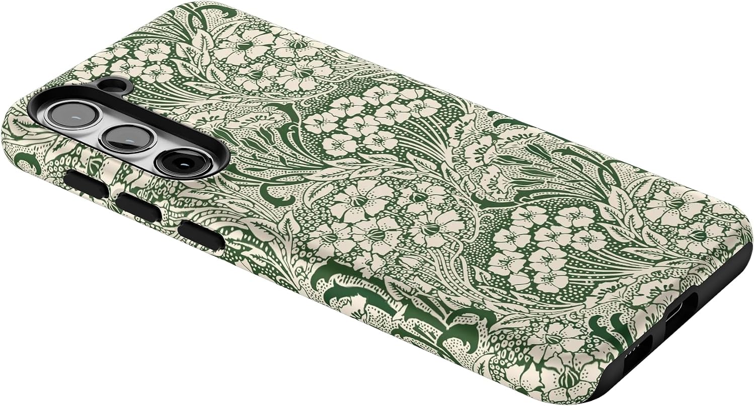 Casely Galaxy S23 Plus Case | Mystic Meadow | Green Gardens | Essential Slim Dual-Layer Protective Design