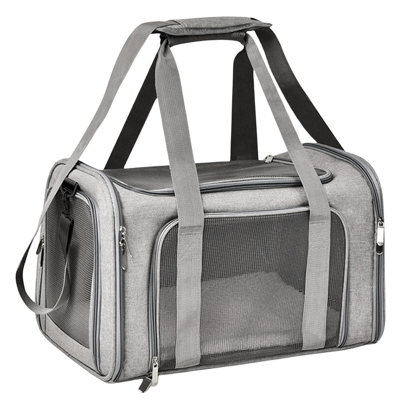 Sac de transport chien de petite taille pliable pour éviter le stress en sortie