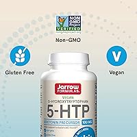 Vista 5 de Suplemento Jarrow Formulas 5-HTP 0.00176 oz, HTP100, 1, 1