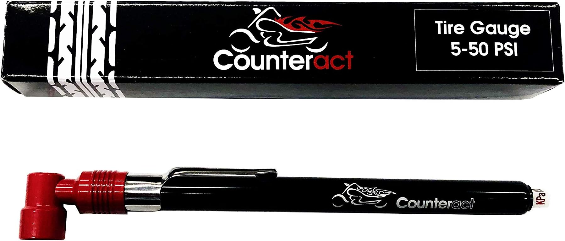 Buy BikeMaster 2-in-1 Tire Gauge 0-60PSI Online India