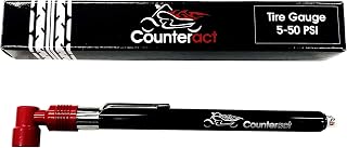 Counteract Analog Motorcycle Tire Pressure Gauge