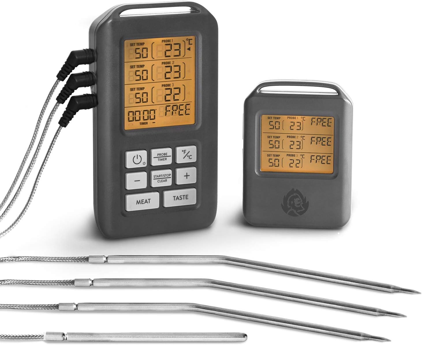 termometro a griglia polder