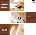 TOURTIER Multifunctional Foldable Shoe Dryer, Instant Heating Shoes Warmer Intelligent Disinfection Deodorizing Shoe Dryer Suitable for All Kinds of Shoes gallery image