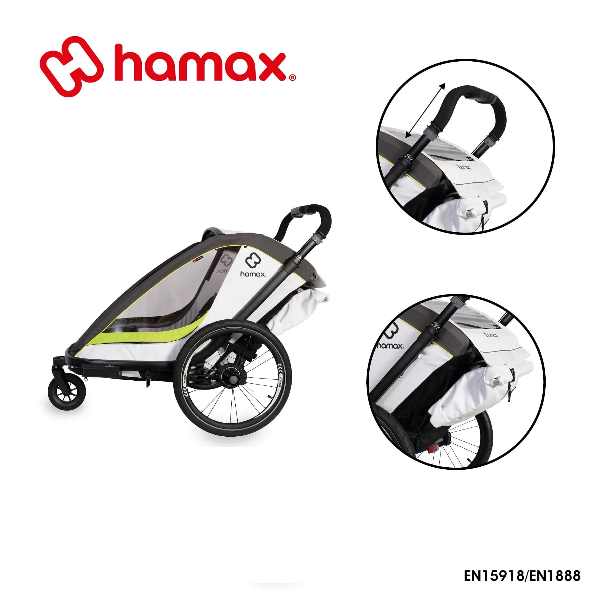 Hamax Anhänger Breeze Fahrradanhänger für Kinder