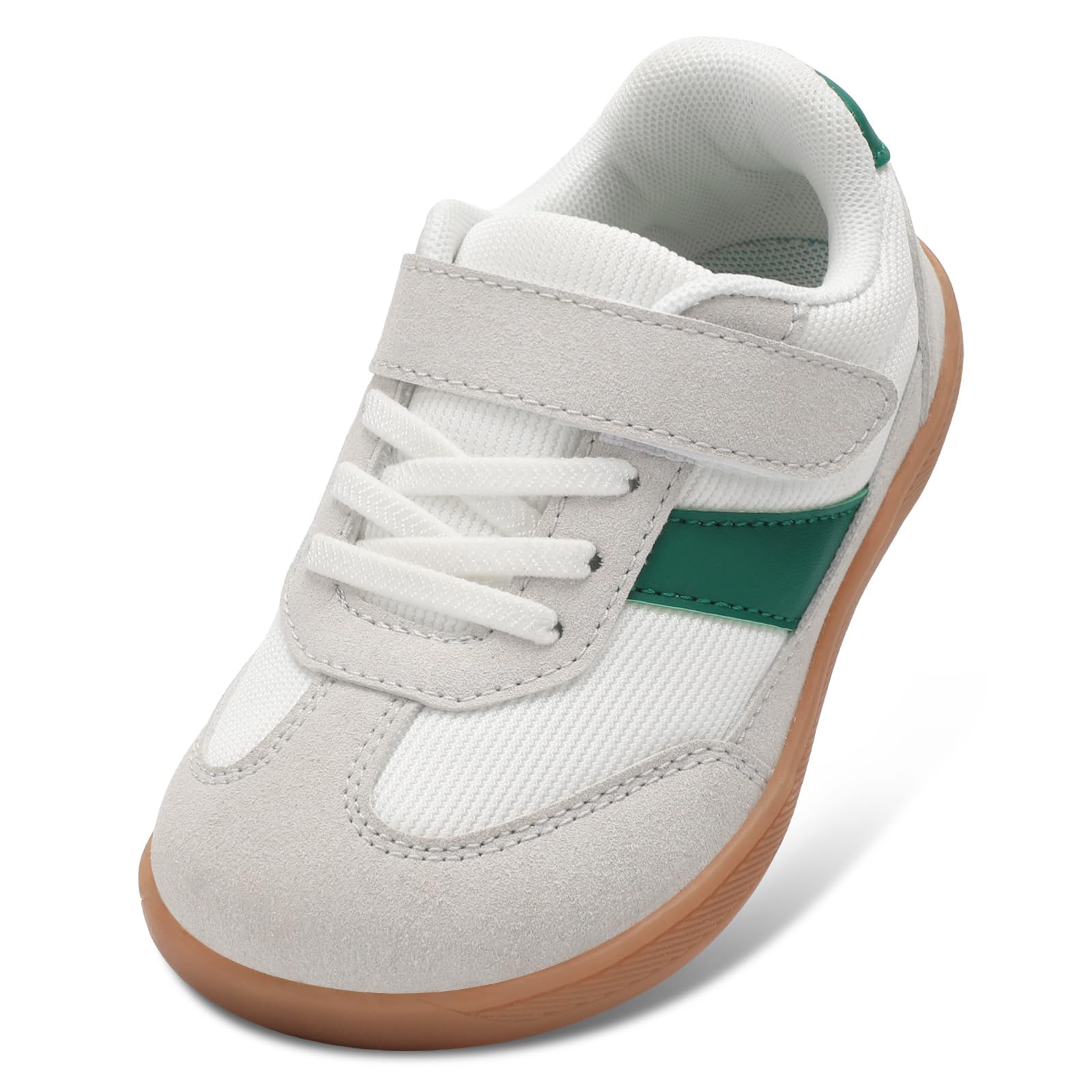 Kxsoi Toddler Shoes Zero Drop Minimalist Sneakers for Toddler/Little Kid Barefoot Slip on Tennis Shoes for Kids Boys Girls