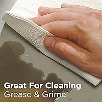 Vista 6 de GEORGIA-PACIFIC Brawny Professional D400 - Toalla de limpieza desechable, caja alta, color blanco, 1 caja (20070/03)