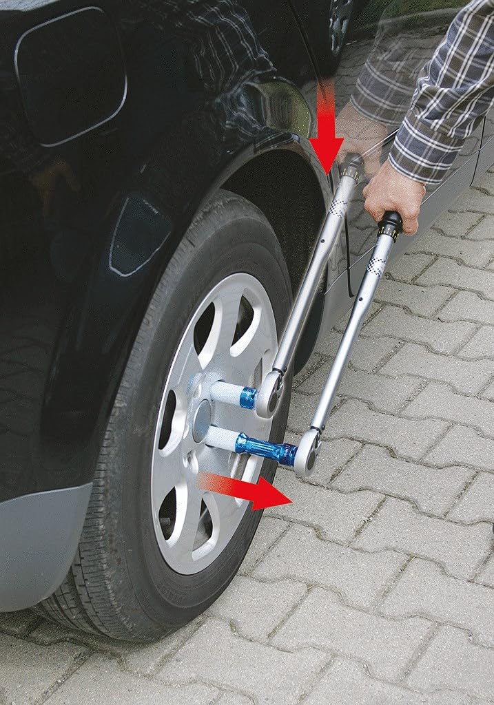 KS Tools 515.1040 Serie di Bussole per Avvitatori ad Impulsi, Extra Lunghe, 6 Pezzi17-21 mm, 1/2"