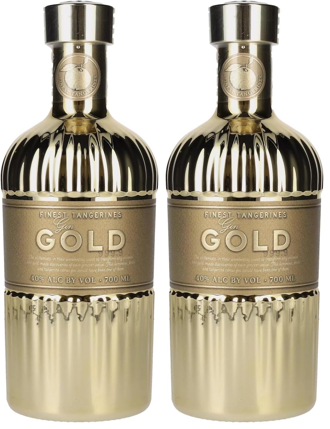 Gin Gold - 999.9 (1 x 0.7 l) (Packung mit 2)