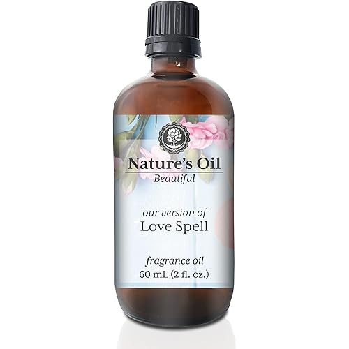 Love Spell (Our Version) Fragrance Oil for Perfume, Cologne, Diffusers, Soap Making, Candle Making, Lotion, Home Scents, Linen Spray, Bath Bombs, Slime (2 Fl Oz)