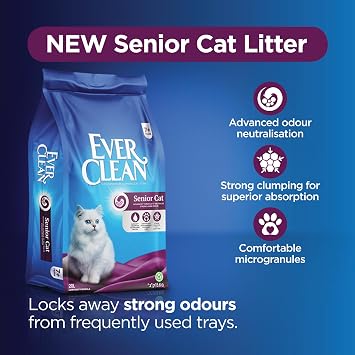Ever Clean Senior (formerly Senior Cat), 20L clumping cat litter