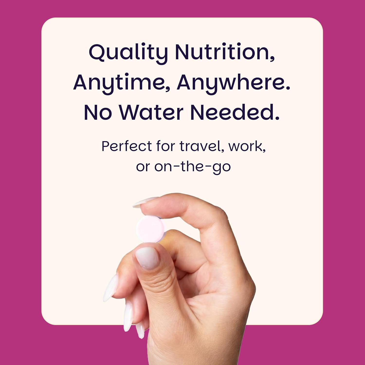 EZ Melts Dissolvable Sugar-Free Kombucha Tablets with SCOBY & Apple Cider Vinegar, Gut Health Supplements for Men & Women, Apple Berry Flavor, 2-Month Supply - 1 Pack - Image 8