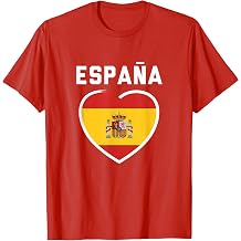 Spain &amp; Espana - Soccer &amp; Football Flag Jersey T-Shirt