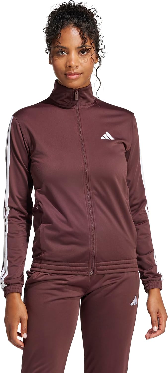 adidas Womens Tricot 3-stripes Track Top - Image 2