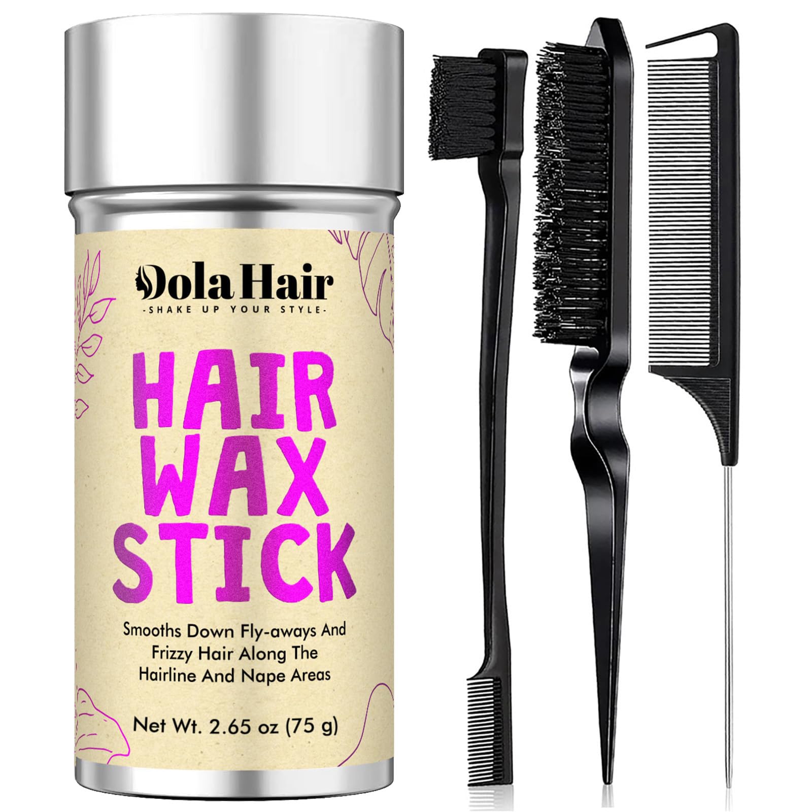 Amazon.com: Dolahair Hair Wax Stick - Flyaway Control and Styling