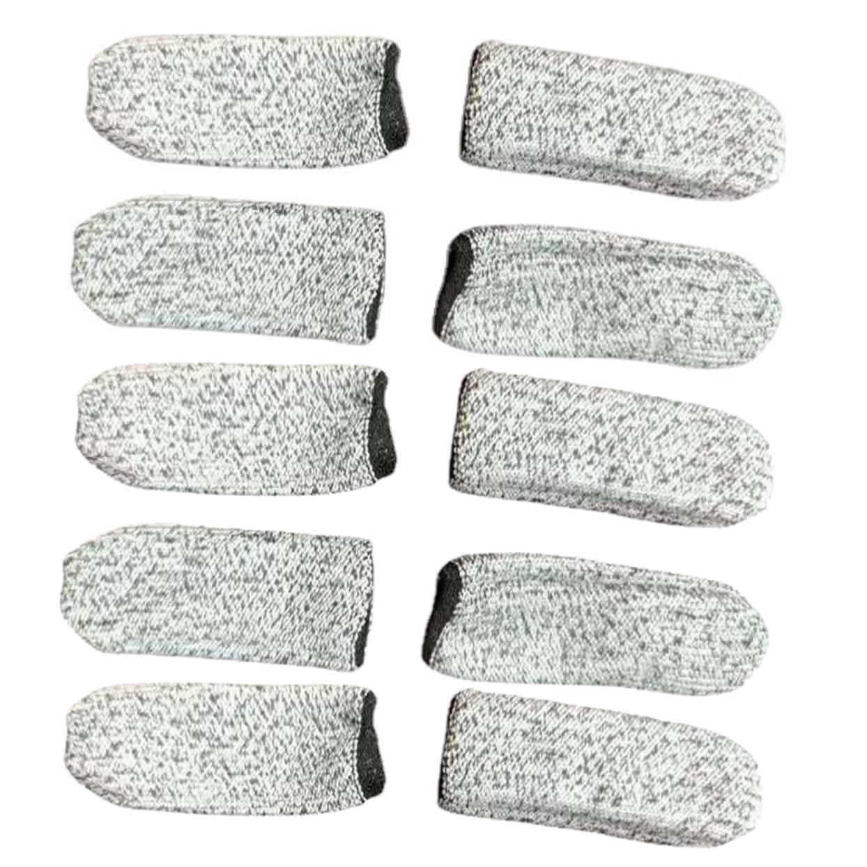 POPETPOP 20pcs Cut Resistant Finger Protectors for Kitchen Chopping Breathable -Skid Finger for Cutting and Carving Suitable for Users