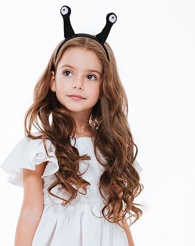 Miniatura 3 de Beaupretty Diadema de antena de caracol, tocado de felpa para el pelo, diadema para el pelo, accesorios para el cabello para fiesta de adultos