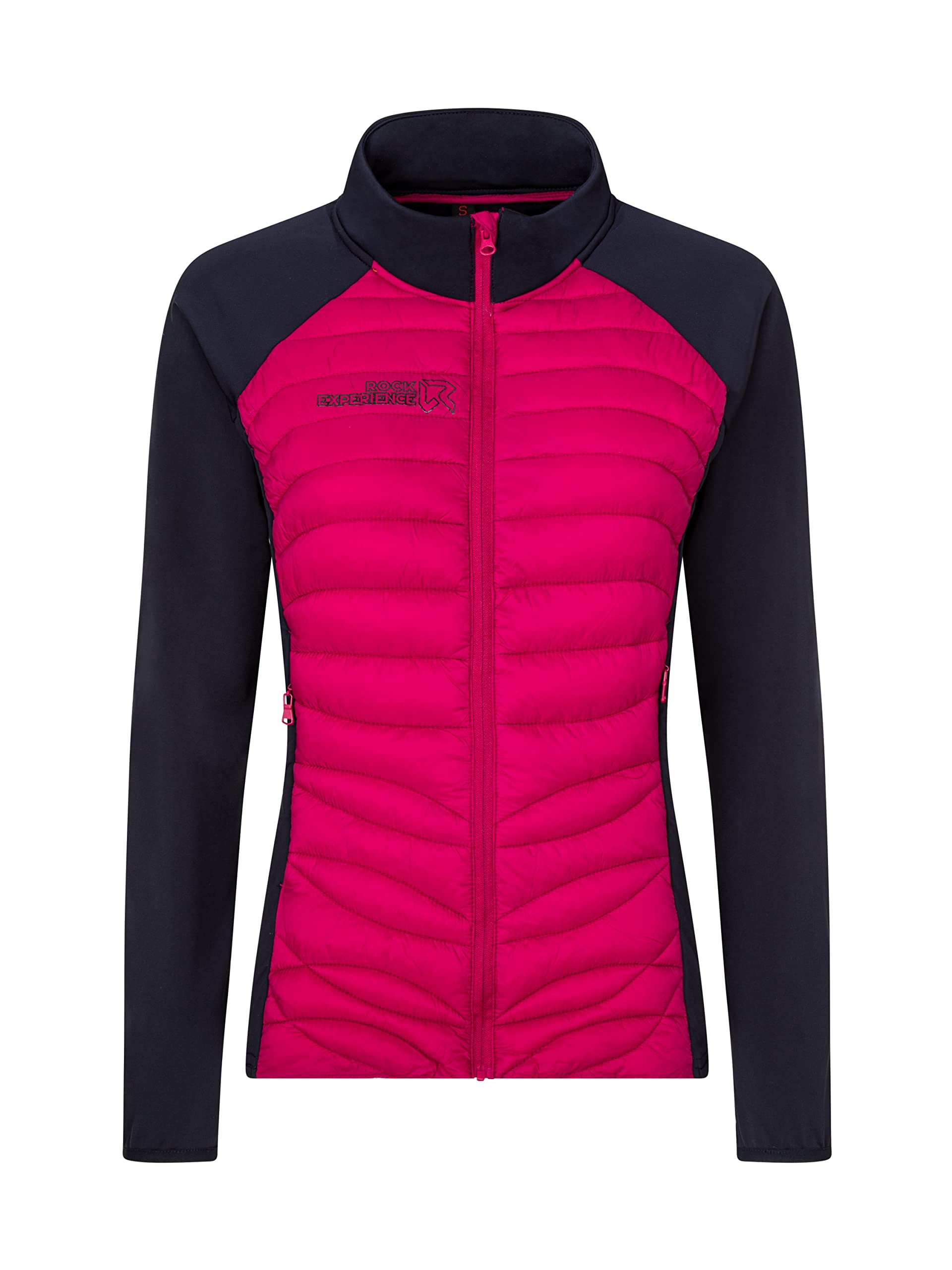 Rock Experience REWJ06001 TEQUILA HYBRID Jacket Women's 2000 CHERRIES JUBILEE+1330 BLUE NIGHTS XS