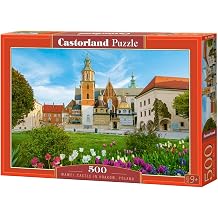 Castorland 500 Piece Jigsaw Puzzles, Wawel Castle in Krakow, UNESCO World Heritage Site, Poland, Adult Puzzle, Castorland B-53599