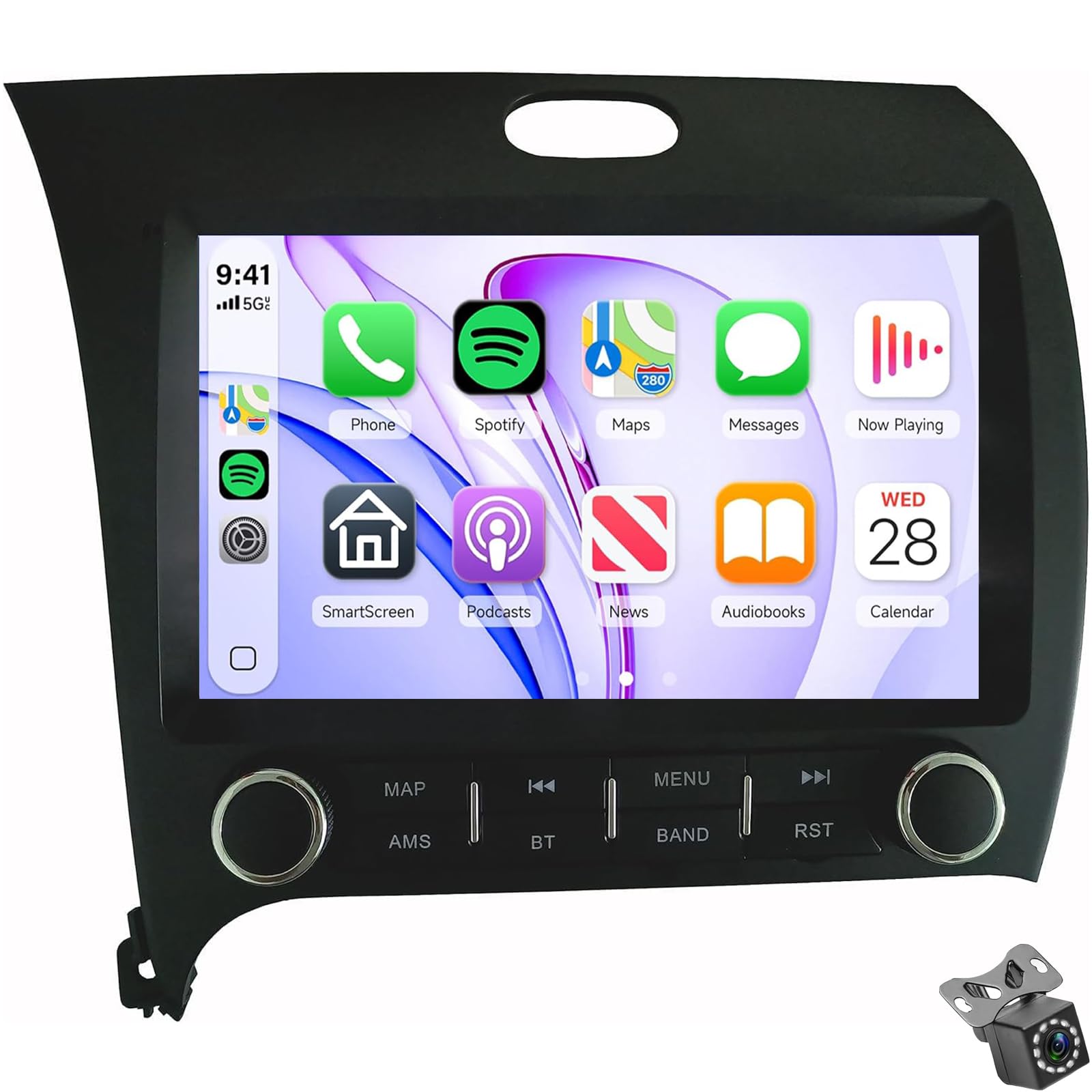 Radio samochodowe stereo dla KIA Cerato K3 Forte 2013-2018 ekran dotykowy