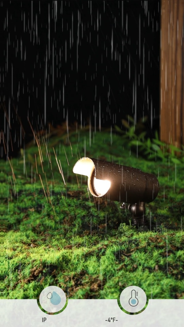 Image of LEONLITE 4-Pack 5CCT Low Voltage LED Landscape Spotlight Oil Rubbed Bronze