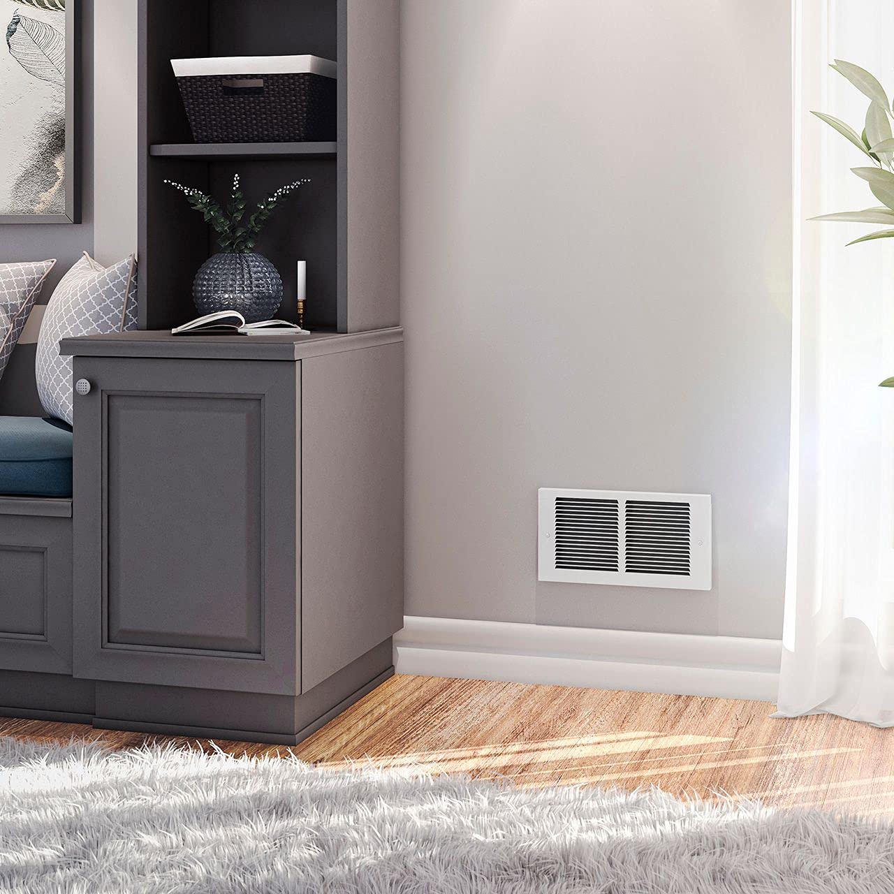 Cadet RMC151W Register multi-watt 120V wall heater, white: Tools & Home Improvement