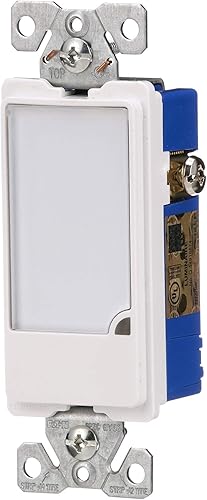 Miniatura 2 de Dispositivos para cableado Cooper. 1W, 120 V. Calibre de alto rendimiento para LEDs en pasillos. Se enciende automáticamente cuando oscurece,