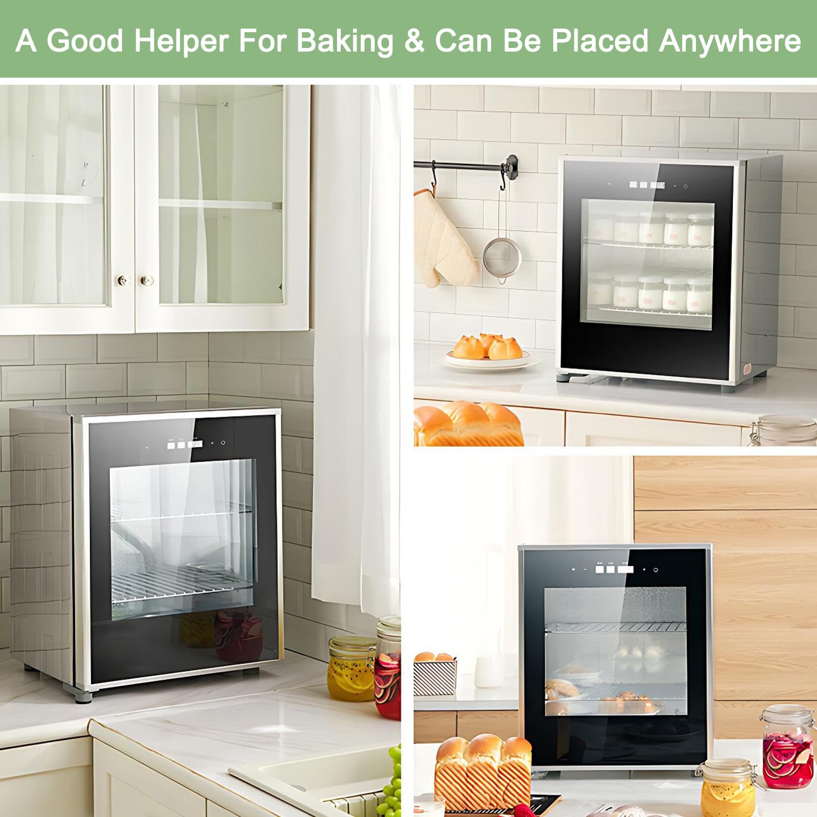 Boîte à Pain Avec Chauffage - De Fermentation Pliable - Température Et