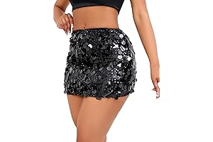 Shining Sequin Skirt