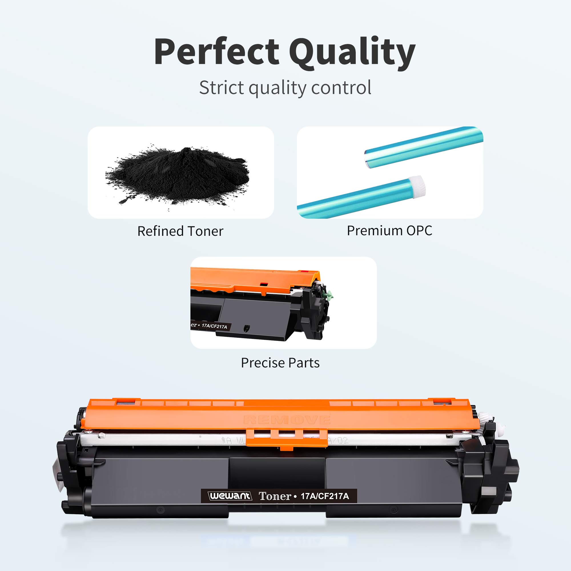 Wewant Toner 17A CF217A Replacement for HP 17A CF217A Toner Cartridge  Compatible with HP LaserJet Pro M102a M102w HP LaserJet Pro MFP M130a  M130nw M130fn M130fw 2 Black : Amazon.de: Computer \u0026